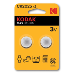 Батарейка KODAK CR2025 2 шт