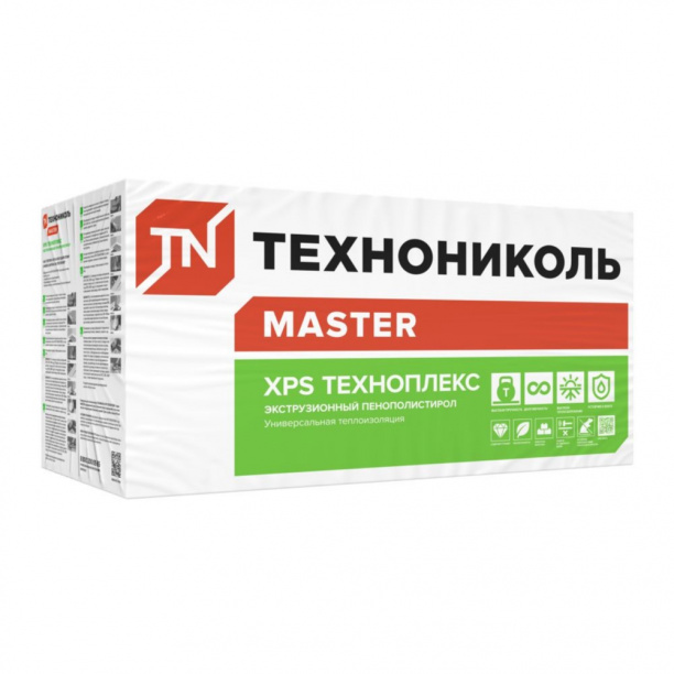 Экструдированный пенополистирол ТЕХНОПЛЕКС 1200х600х20 мм от магазина ЛесКонПром.ру