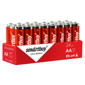 Батарейка LR6(АА) Smartbuy 24 шт