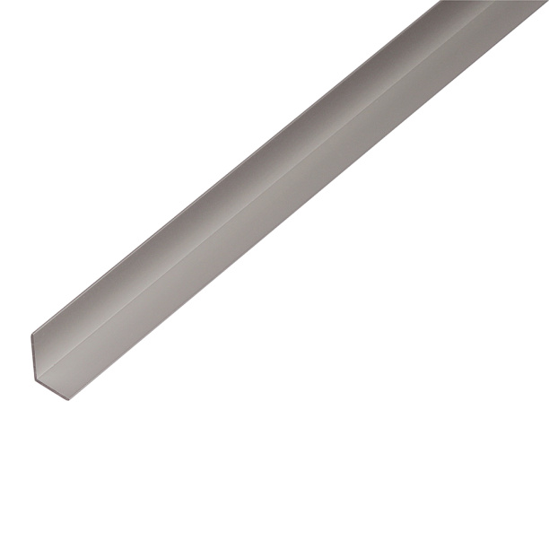 Уголок алюминиевый серебро 17,8x18х2000 мм толщина 1,8 мм от магазина ЛесКонПром.ру