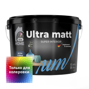 Краска для стен и потолков dufa HOME Ultra Matt 9 л (база 3)