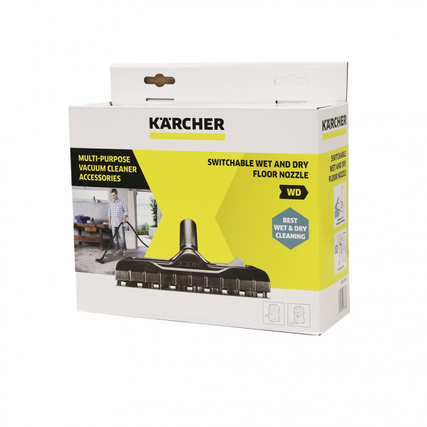 Насадка Karcher для сухой и влажной уборки для пылесосов WD и SE от магазина ЛесКонПром.ру