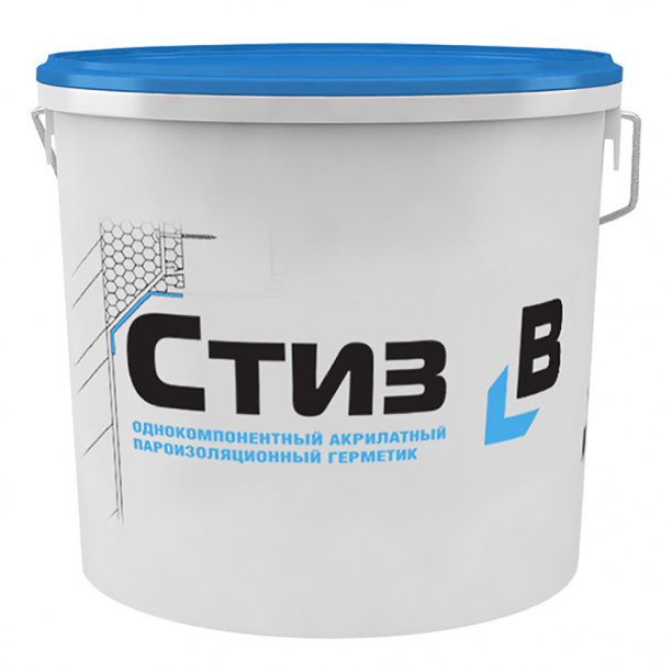Герметик Стиз В для внутреннего монтажного шва 7 кг от магазина ЛесКонПром.ру