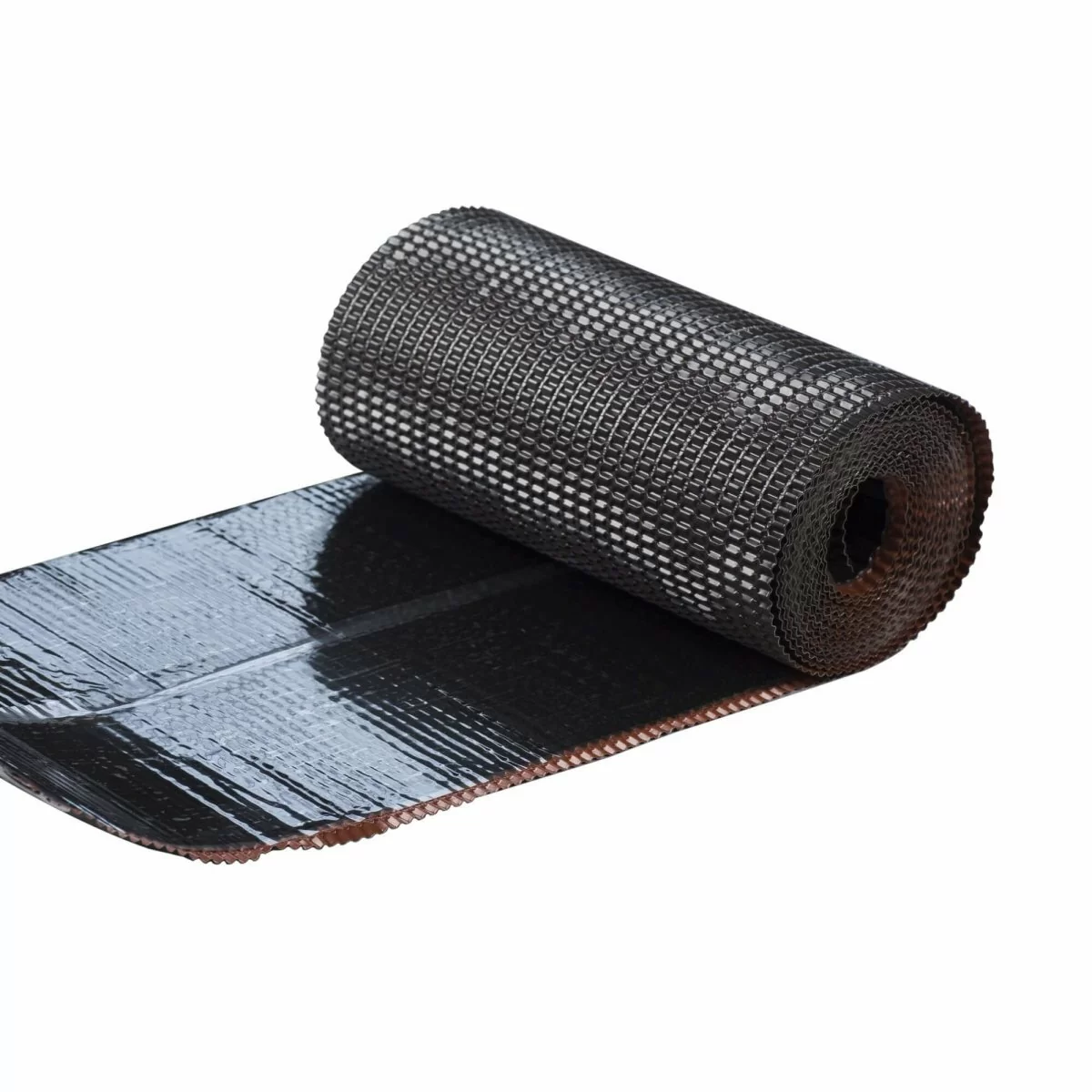 Гофрированная лента для примыканий A-Flex F2 280 ECO черная, 5м от магазина ЛесКонПром.ру