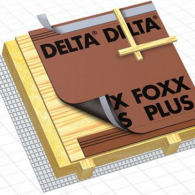 Диффузионная мембрана DELTA-FOXX PLUS от магазина ЛесКонПром.ру
