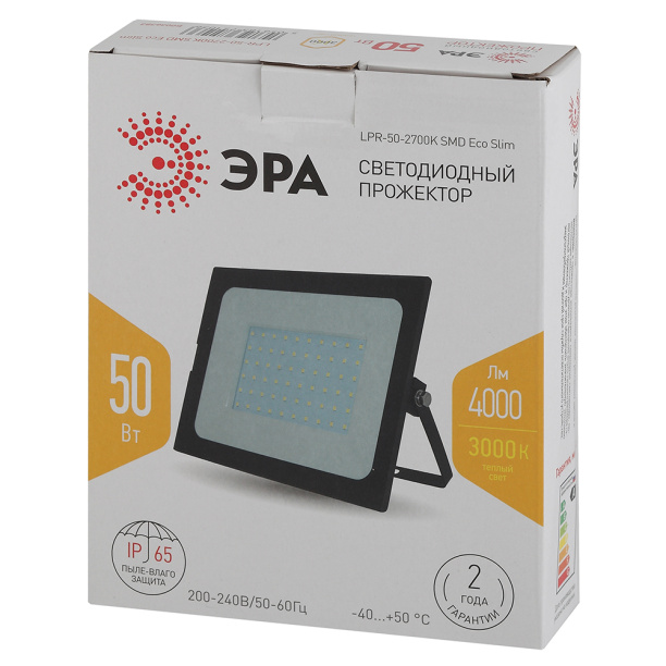 Прожектор светодиодный ЭРА 150 Вт 6500 К IP65 от магазина ЛесКонПром.ру