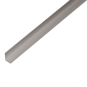 Уголок алюминиевый серебро 17,8x18х2000 мм толщина 1,8 мм