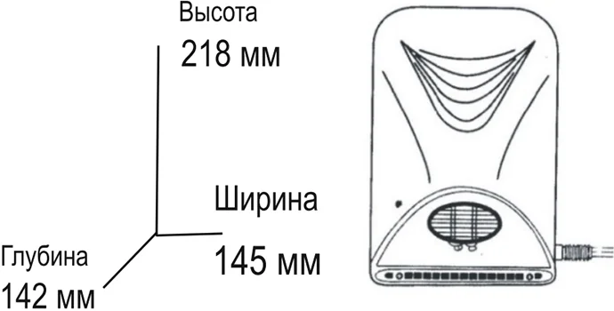 Сушилка для рук Connex HD-850 от магазина ЛесКонПром.ру