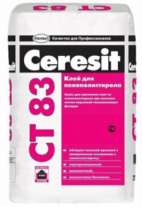 Клей для пенополистирола Ceresit CT 83 25 кг