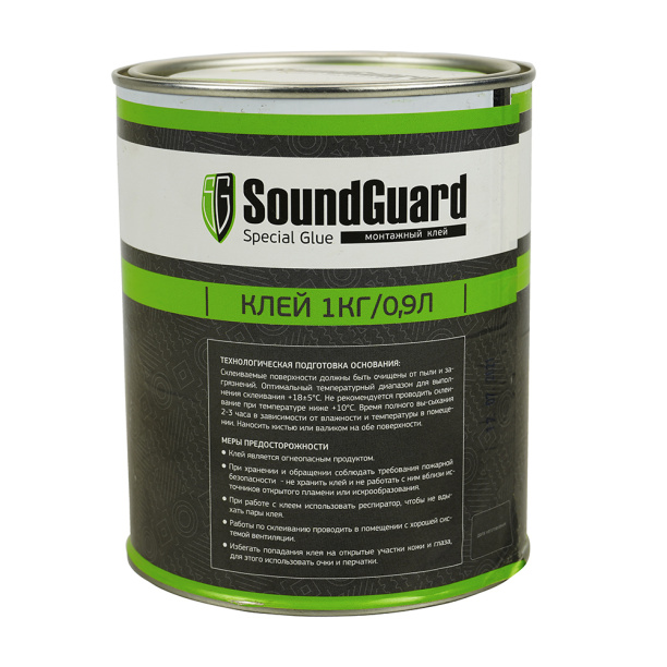 Клей для звукоизоляции SoundGuard 1 кг от магазина ЛесКонПром.ру