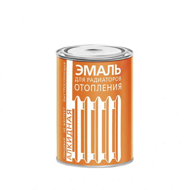 Эмаль для радиаторов глянцевая Эконом белая 1 кг от магазина ЛесКонПром.ру