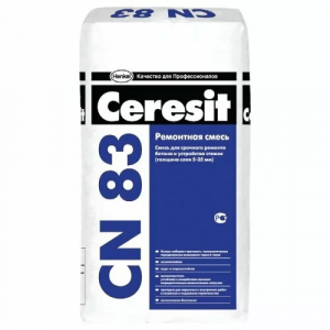 Цементная смесь ремонтная Ceresit CN 83 25 кг