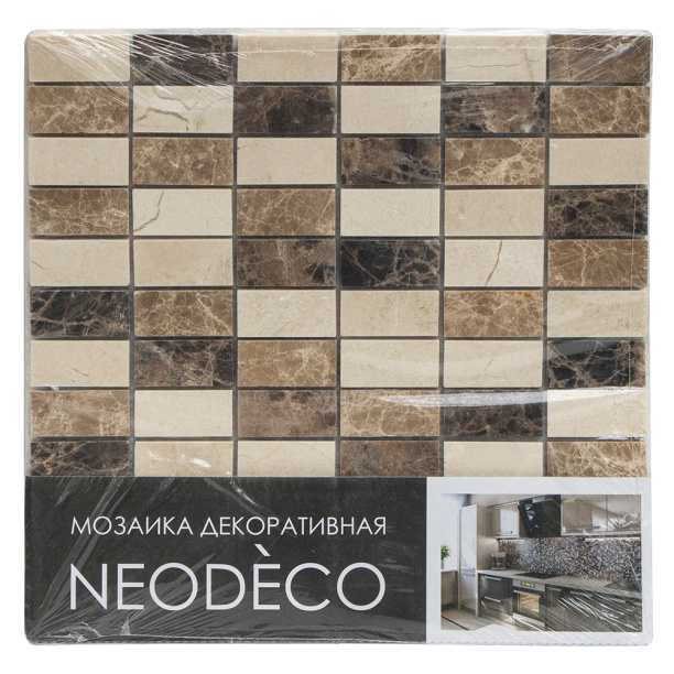 Мозаика NEODECO GYMC017 камень 30х30х0,8 см от магазина ЛесКонПром.ру