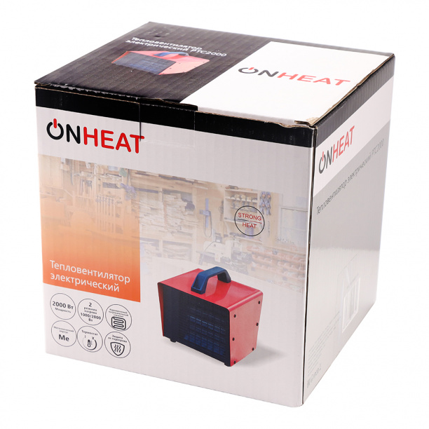 Тепловентилятор ONHEAT StrongHeat 2 кВт от магазина ЛесКонПром.ру