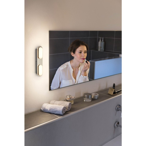 Светильник для ванной комнаты Ledvance-Osram Дупло 2х5 Вт LED IP44 Wi-Fi-Алиса 30см от магазина ЛесКонПром.ру