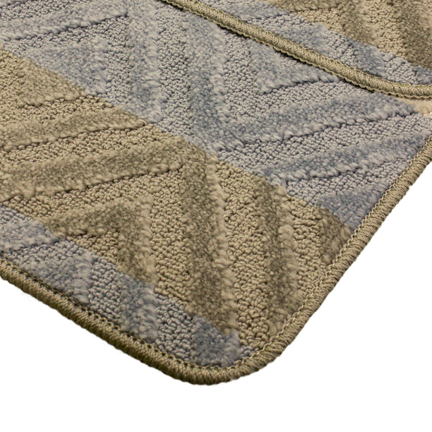 Набор ковриков для ванной AMICI Бенито 50х70/40х50 см полипропилен серый от магазина ЛесКонПром.ру