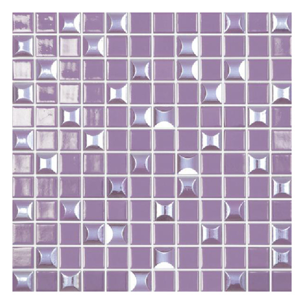 Мозаика Edna purple №833 стекло 31,7х31,7х0,4 см от магазина ЛесКонПром.ру