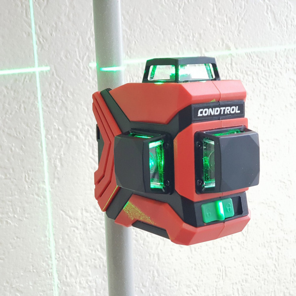 Лазерный нивелир CONDTROL GFX360-3, 20 м от магазина ЛесКонПром.ру