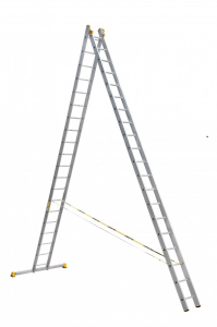 Лестница алюминиевая двухсекционная профессиональная Алюмет 2x20 арт. P2 9220