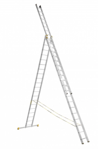 Лестница алюминиевая трехсекционная профессиональная Алюмет 3x20 арт. Р3 9320