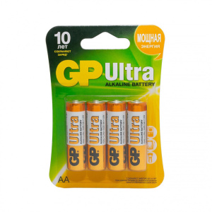 Батарейка GP Ultra LR06(АА) 4 шт