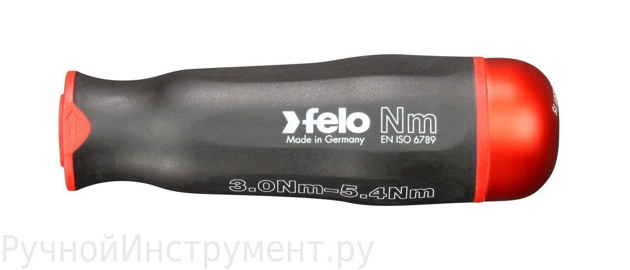 Рукоятка Felo c регулировкой крутящего момента (3,0-5,4 Нм) 10000306 в Москве от магазина ЛесКонПром.ру