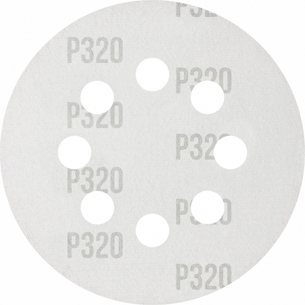 Шлифовальные круги CUTOP Profi с отверстиями Р320 D125 мм 5 шт от магазина ЛесКонПром.ру