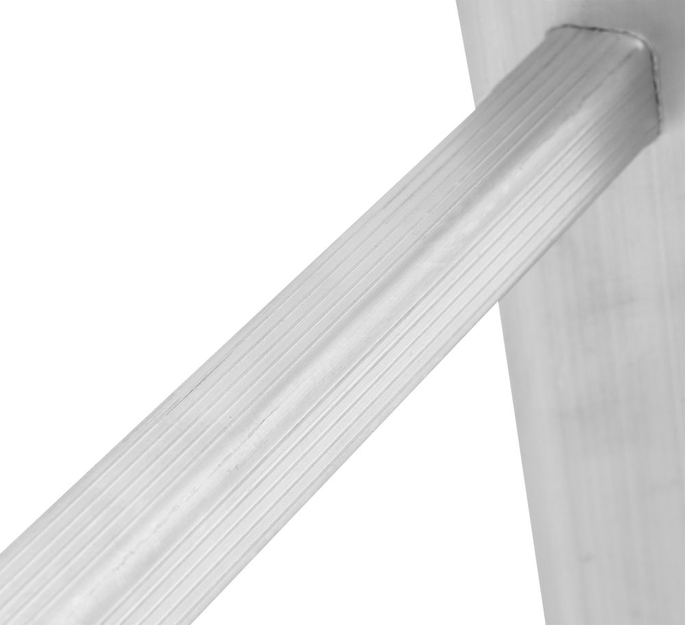 Алюминиевая четырехсекционная лестница-трансформер с помостом 340 мм NV2330 НОВАЯ ВЫСОТА 4Х5 арт.2330405 от магазина ЛесКонПром.ру