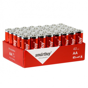 Батарейка LR6(АА) Smartbuy 40 шт