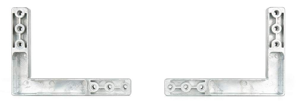 Комплект уголков для алюминиевой рамки под петлю DS-30 DS-30 УГОЛКИ NP.165.002 от магазина ЛесКонПром.ру