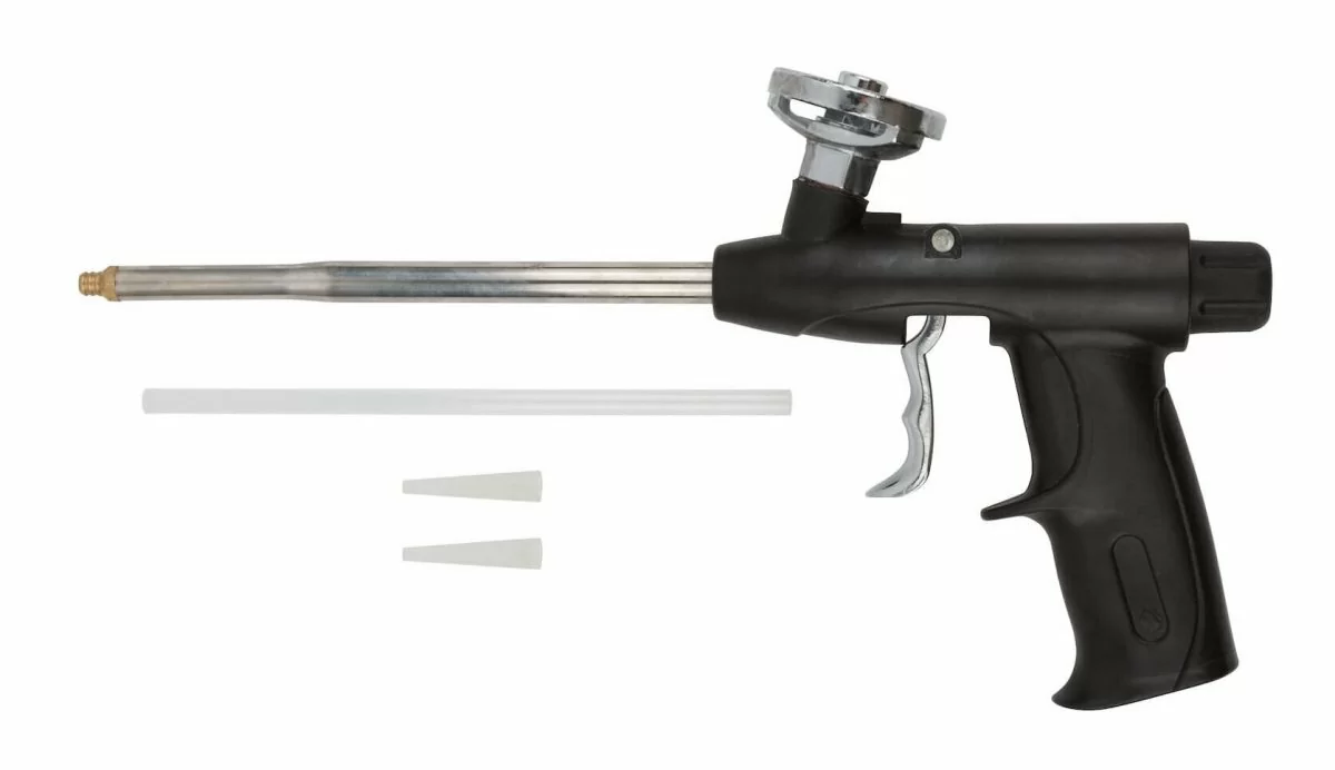 Пистолет для монтажной пены КУРС 14263 пластиковый корпус от магазина ЛесКонПром.ру