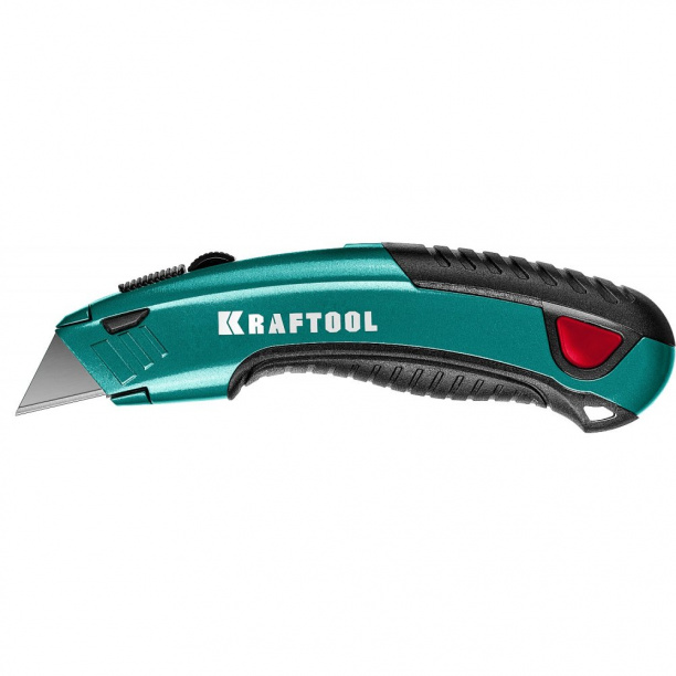 Универсальный нож KRAFTOOL GRAND-24 с автофиксатором от магазина ЛесКонПром.ру