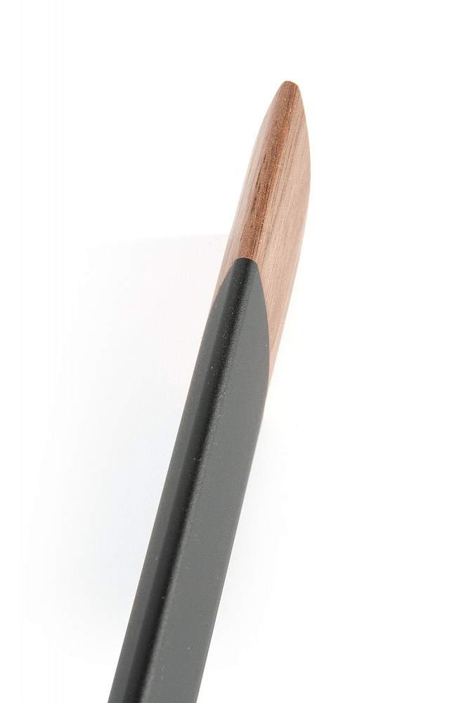 Мебельная ручка: алюминиевый профиль, вставки из массива дерева TETA NP260.160.BO от магазина ЛесКонПром.ру