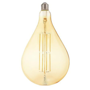 Светодиодная лампа HOROZ ELECTRIC BIG SIZE Толедо 8 Вт Е27/А золотая колба