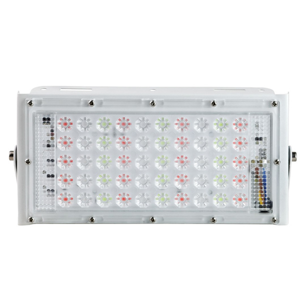 Прожектор светодиодный RGB Glanzen 50 Вт IP65 трансформер от магазина ЛесКонПром.ру