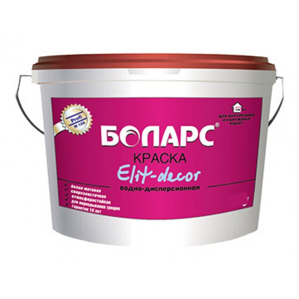Краска Боларс Элит-Декор, 40 кг от магазина ЛесКонПром.ру