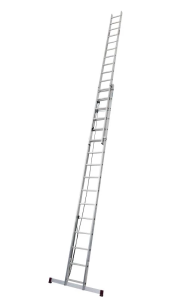 Лестница алюминиевая двухсекционная с канатной тягой KRAUSE CORDA 2х16 арт. 031525