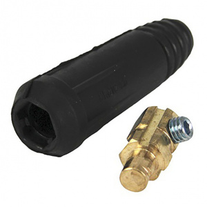 Соединитель кабельный вилка 10-25 мм FoxWeld 2 шт