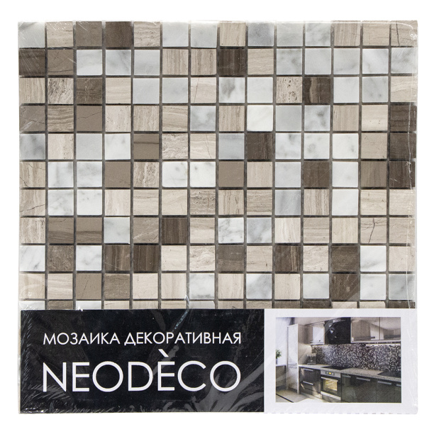 Мозаика NEODECO GYM82H03 камень 30,5х30,5х0,8 см от магазина ЛесКонПром.ру