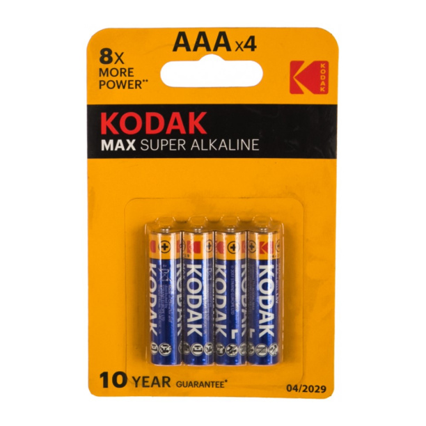 Батарейка KODAK MAX LR03(АAА) 4 шт от магазина ЛесКонПром.ру