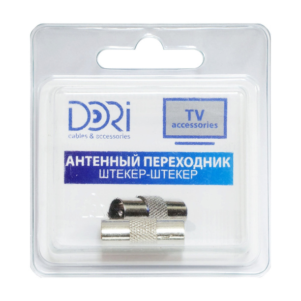 Соединитель DORI штекер ТВ - штекер ТВ от магазина ЛесКонПром.ру