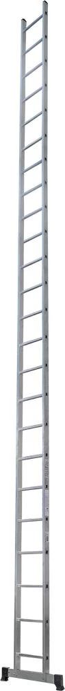 Лестница алюминиевая односекционная приставная Новая Высота 1х24 арт. 1210124 от магазина ЛесКонПром.ру