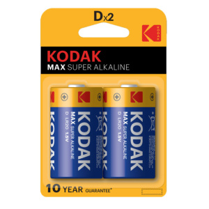 Батарейка MAX KODAK LR20(D) 2 шт