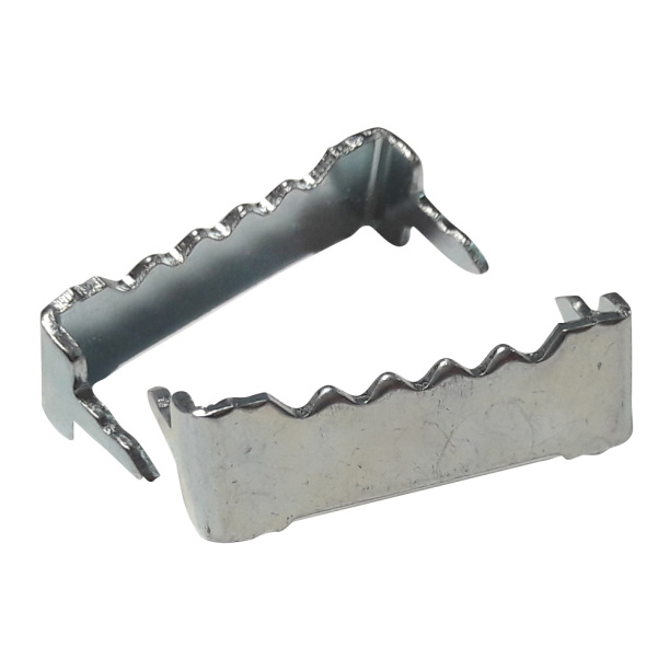 Зацеп зубчатый для рамки забивной малый 25 мм оцинкованная сталь 2 шт от магазина ЛесКонПром.ру