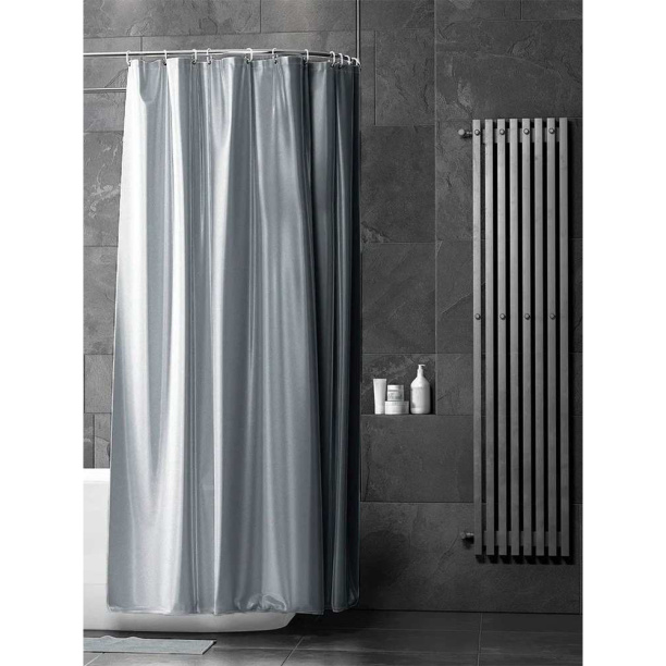 Штора для ванной Bath Plus SUPER BIG 280х200 см текстиль бежевая от магазина ЛесКонПром.ру