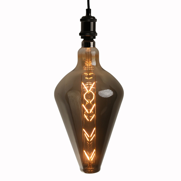 Светодиодная лампа HOROZ ELECTRIC BIG SIZE Парадокс 8 Вт Е27 тонированная колба от магазина ЛесКонПром.ру
