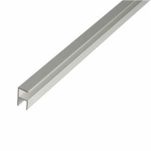 Профиль угловой алюминиевый серебро 10,9х20х2000 мм