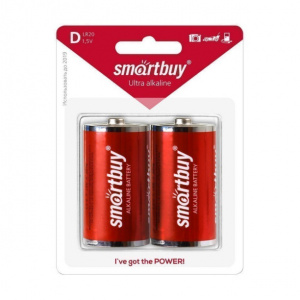 Батарейка LR20(D) Smartbuy 2 шт
