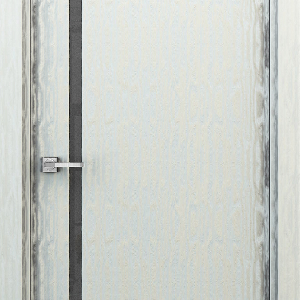 Дверь межкомнатная остекленная 2000х600 мм Соло белая от магазина ЛесКонПром.ру