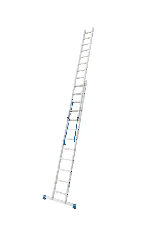 Лестница алюминиевая двухсекционная KRAUSE STABILO 2х12 арт. 133502 от магазина ЛесКонПром.ру